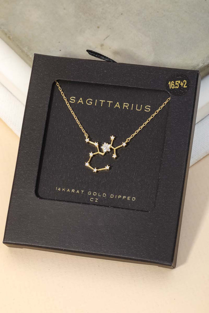 Sagittarius Secret Box - 14 Karat Gold CZ - Alligator Eyes Mardi Gras Sunglasses Gifts and Accessories 