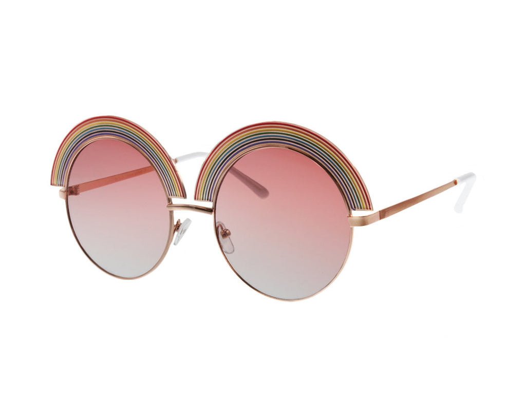 Retro Rainbow - Alligator Eyes Mardi Gras Sunglasses Gifts and Accessories 