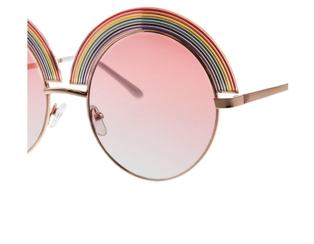 Retro Rainbow - Alligator Eyes Mardi Gras Sunglasses Gifts and Accessories 