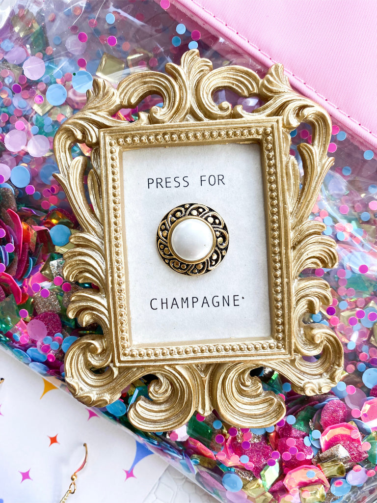 Press for Champagne - Alligator Eyes Mardi Gras Sunglasses Gifts and Accessories 